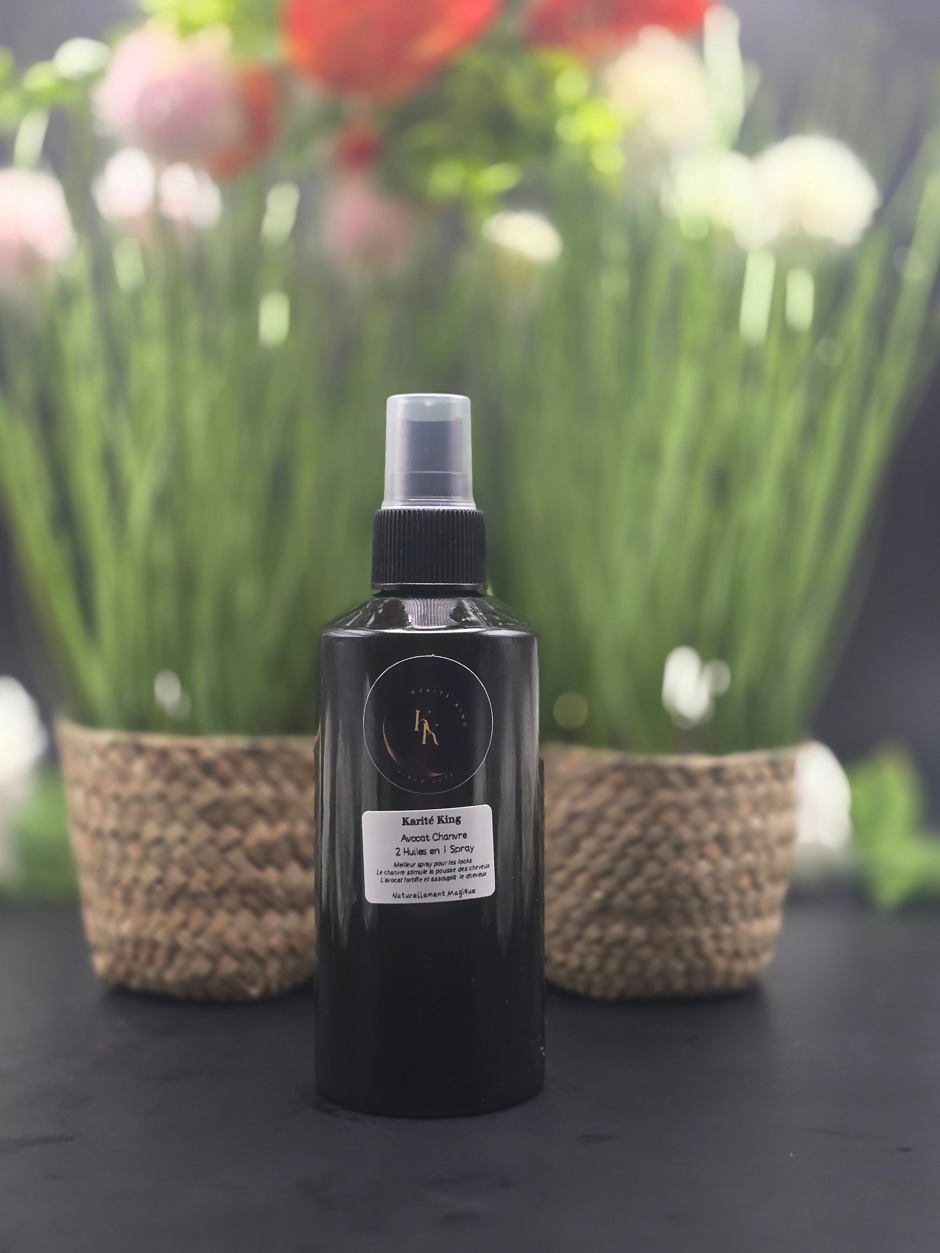 Huile de massage avocat chanvre - Soin peau et cheveux 200ml