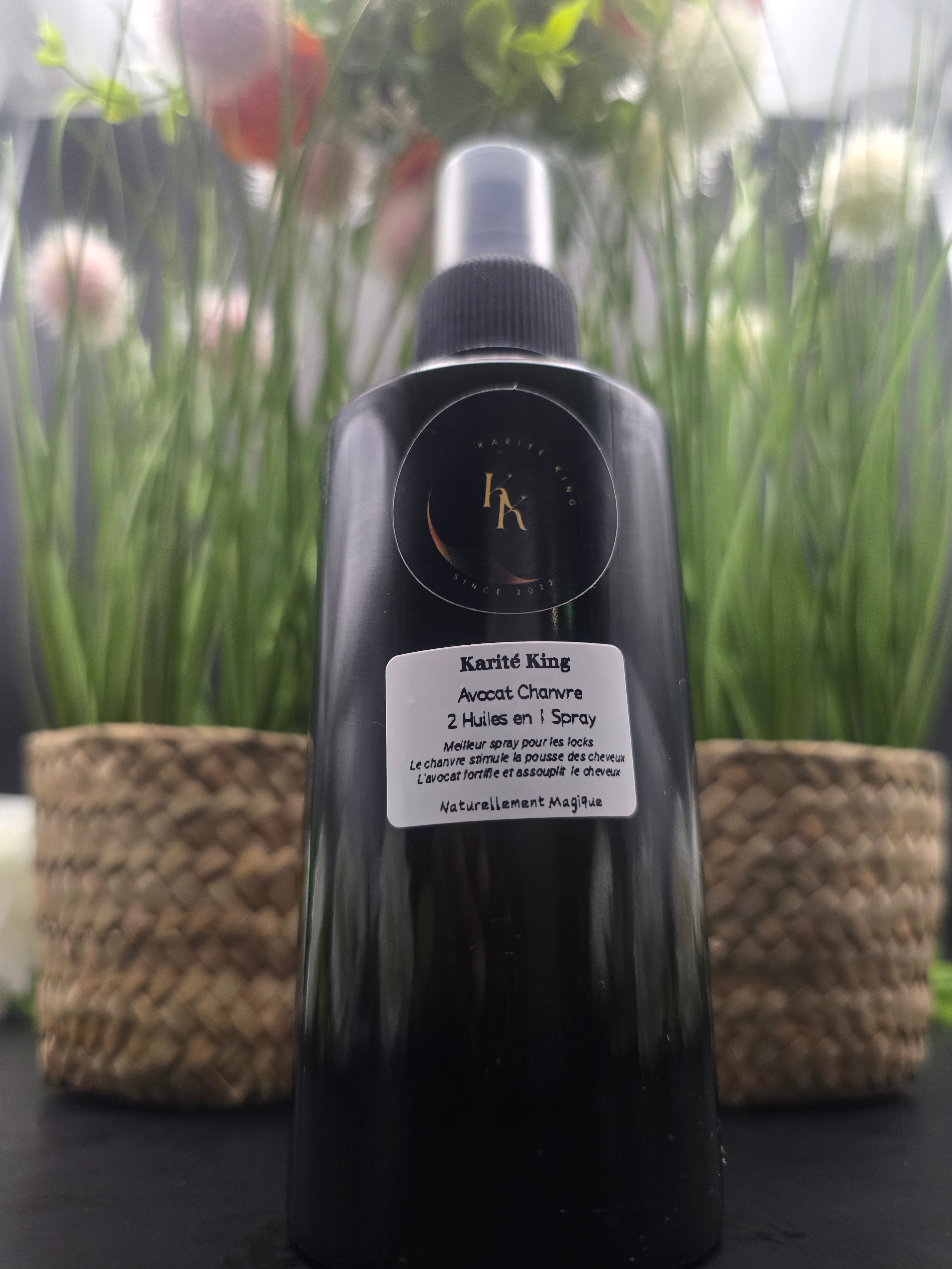 Huile avocat chanvre 200ml bio - Soin cheveux pousse et anti-pellicules