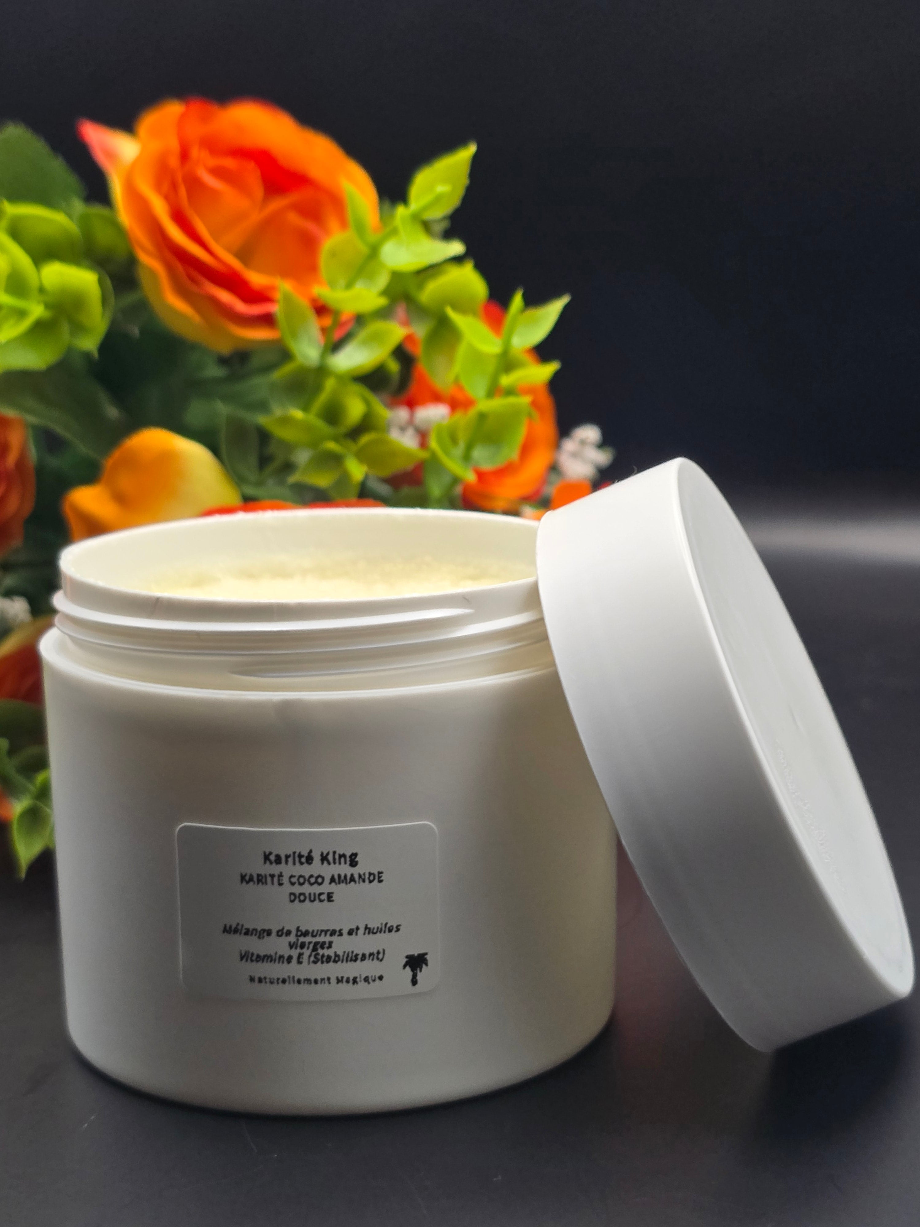 Pot de beurre karité coco amande douce Karité King - 100% naturel