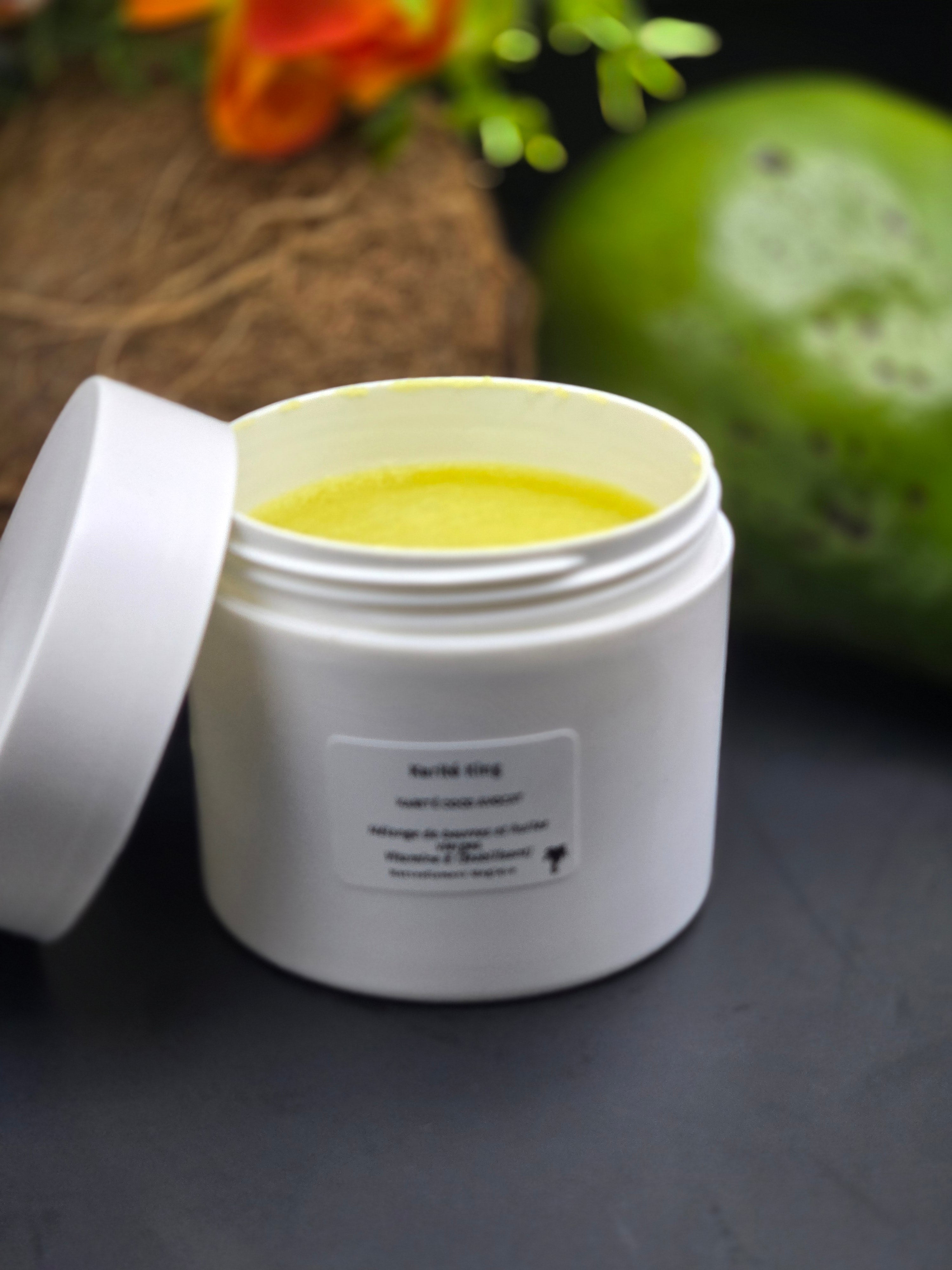 Beurre karité avocat coco - Fortifie cheveux et cuir chevelu