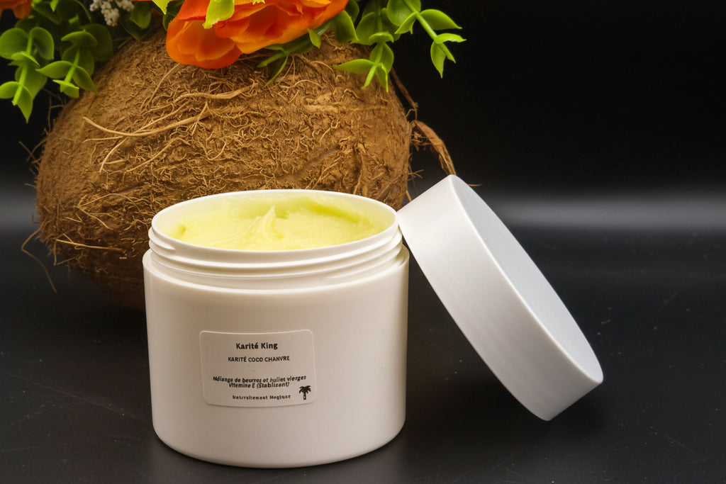 Beurre de karité coco et chanvre - Soin apaisant anti-stress naturel