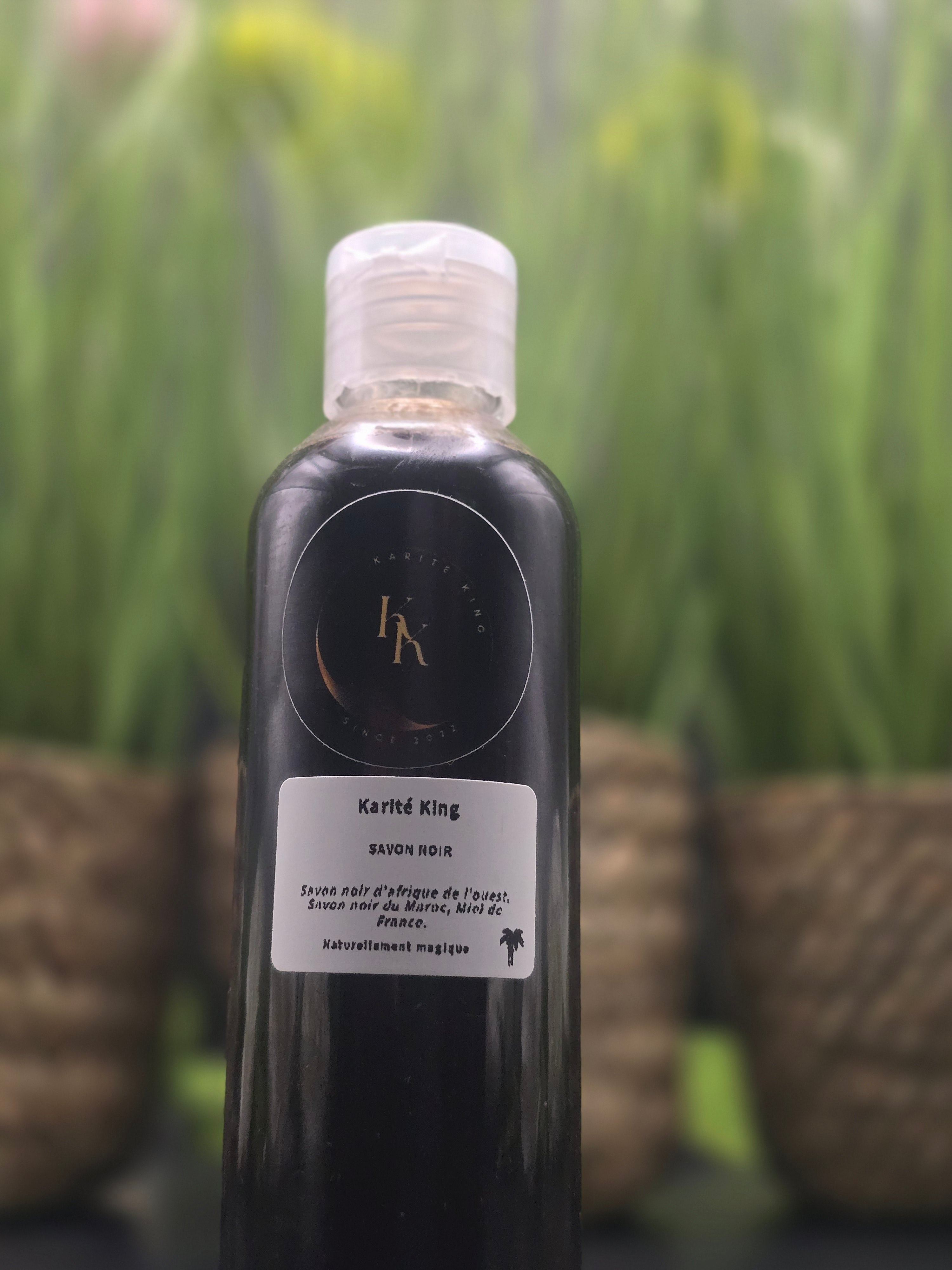 Gel de savon noir Karité King - Afrique de l'ouest et Maroc au miel